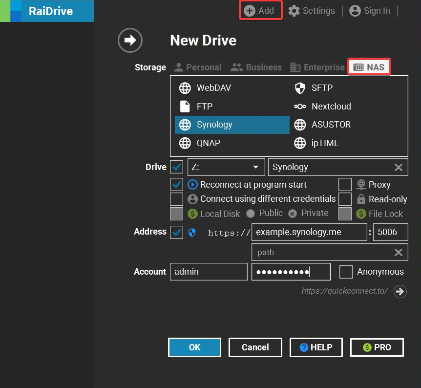 RaiDrive RaiDrive